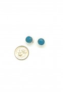 Colorful Glass Dot Studs